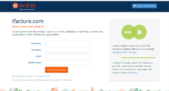Desktop Screenshot of ifacture.com