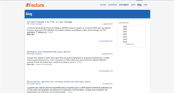 Desktop Screenshot of blog.ifacture.fr